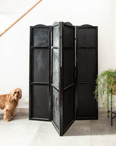 Vintage Lacquered Screen / Room Divider