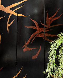 Vintage Lacquered Screen / Room Divider