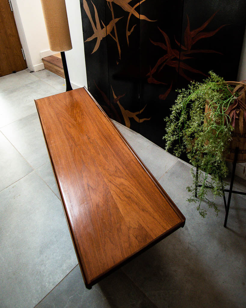 Mid Century Teak Danish Coffee / Sofa Table