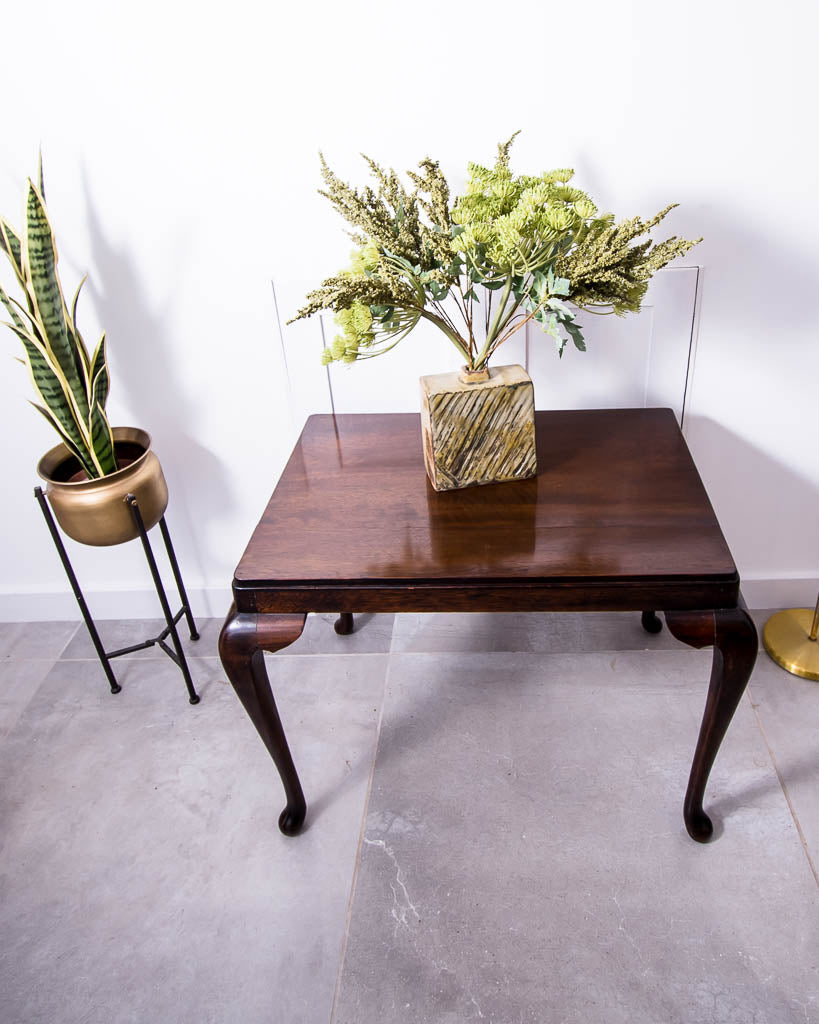 African Colonial Regency Style Occasional Side / Sofa Table