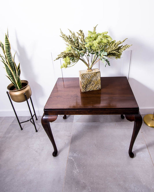 African Colonial Regency Style Occasional Side / Sofa Table