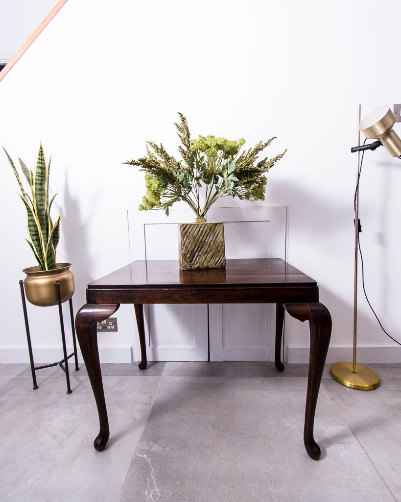 African Colonial Regency Style Occasional Side / Sofa Table