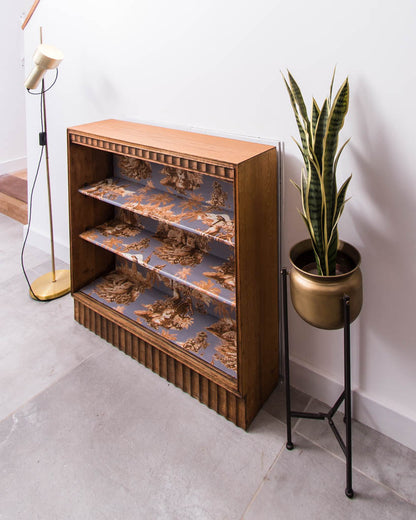 Pair Mid Century Oak Bookcase (House of Hackney)