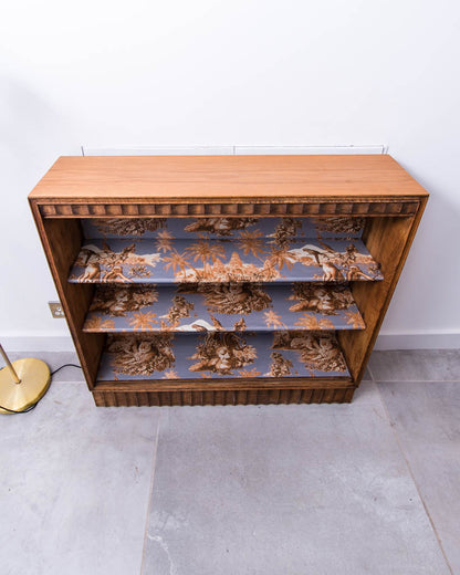 Pair Mid Century Oak Bookcase (House of Hackney)