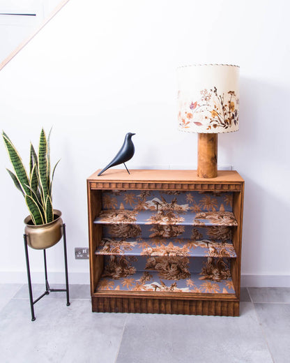 Pair Mid Century Oak Bookcase (House of Hackney)