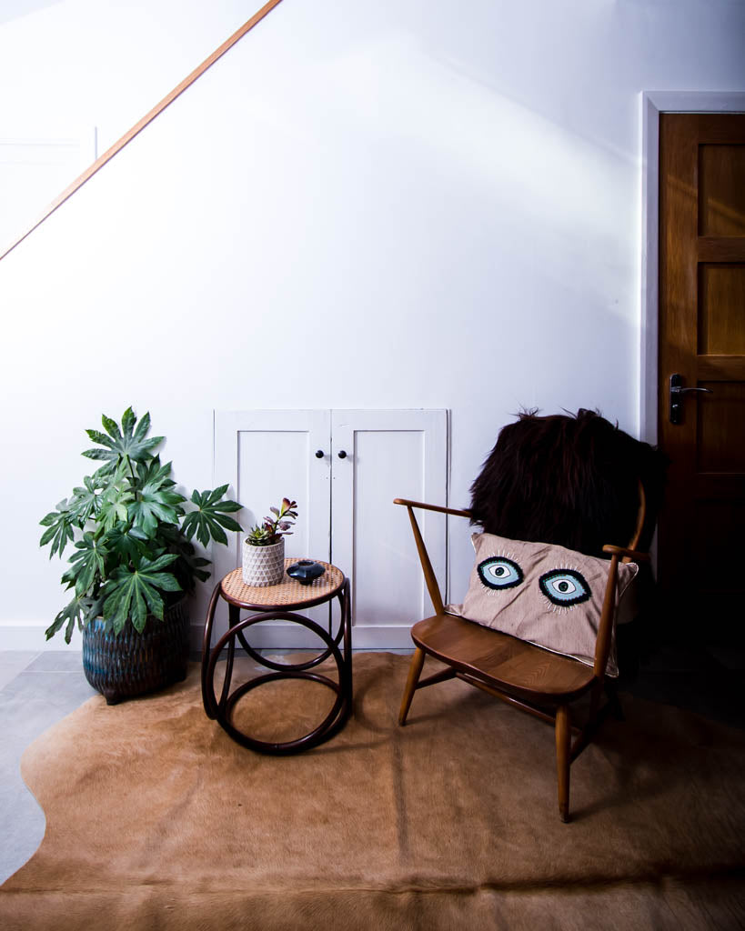 Thonet Bentwood & Rattan Foot Stool