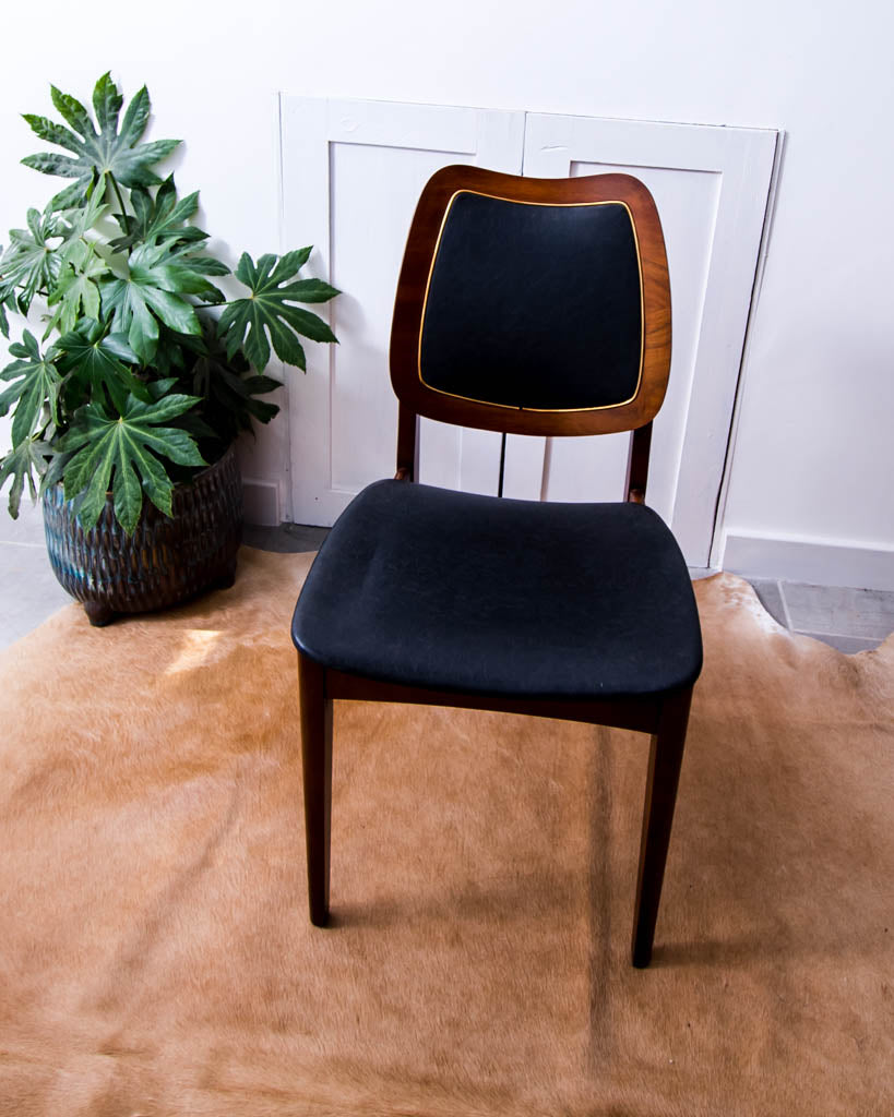 Mid Century Walnut Dining Chairs