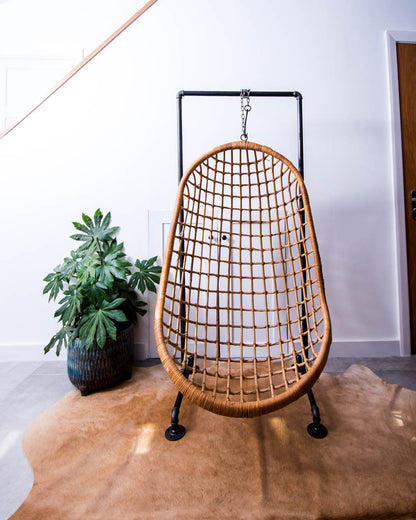 Boho Hanging Bamboo Chair