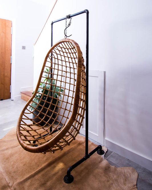 Boho Hanging Bamboo Chair