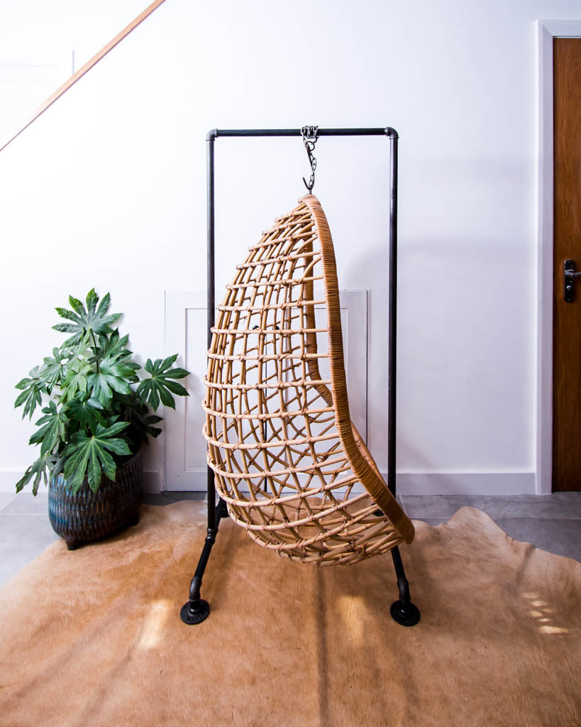 Boho Hanging Bamboo Chair
