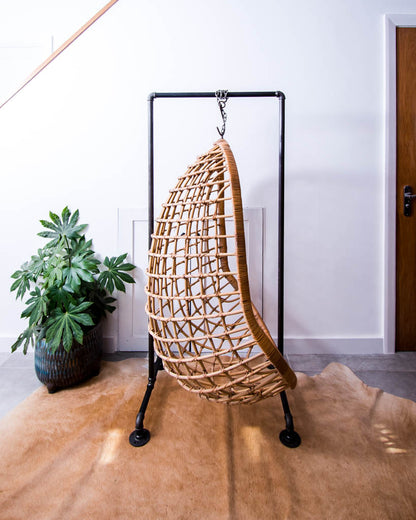 Boho Hanging Bamboo Chair