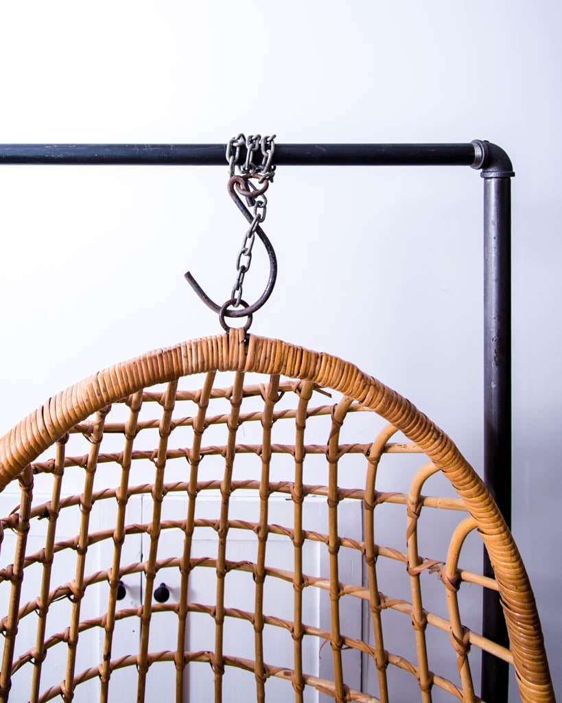 Boho Hanging Bamboo Chair