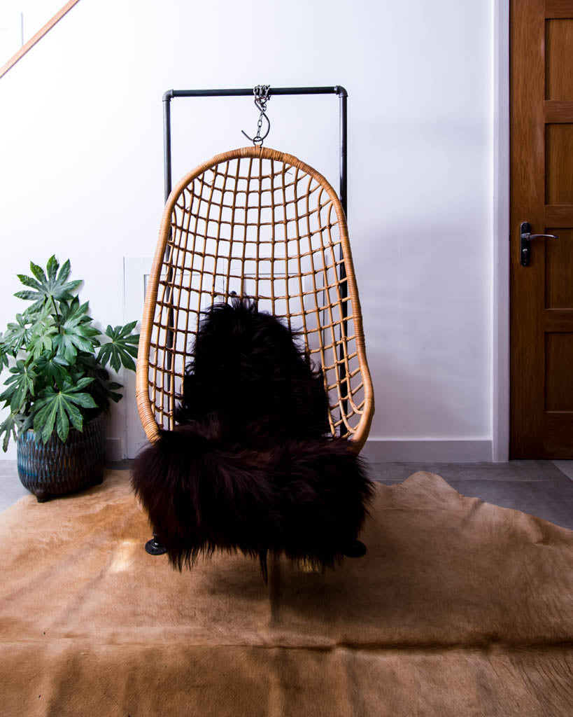Boho Hanging Bamboo Chair