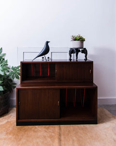 Mid Century LP Vinyl Stacking Record Units / Cabinets (7" and 12")