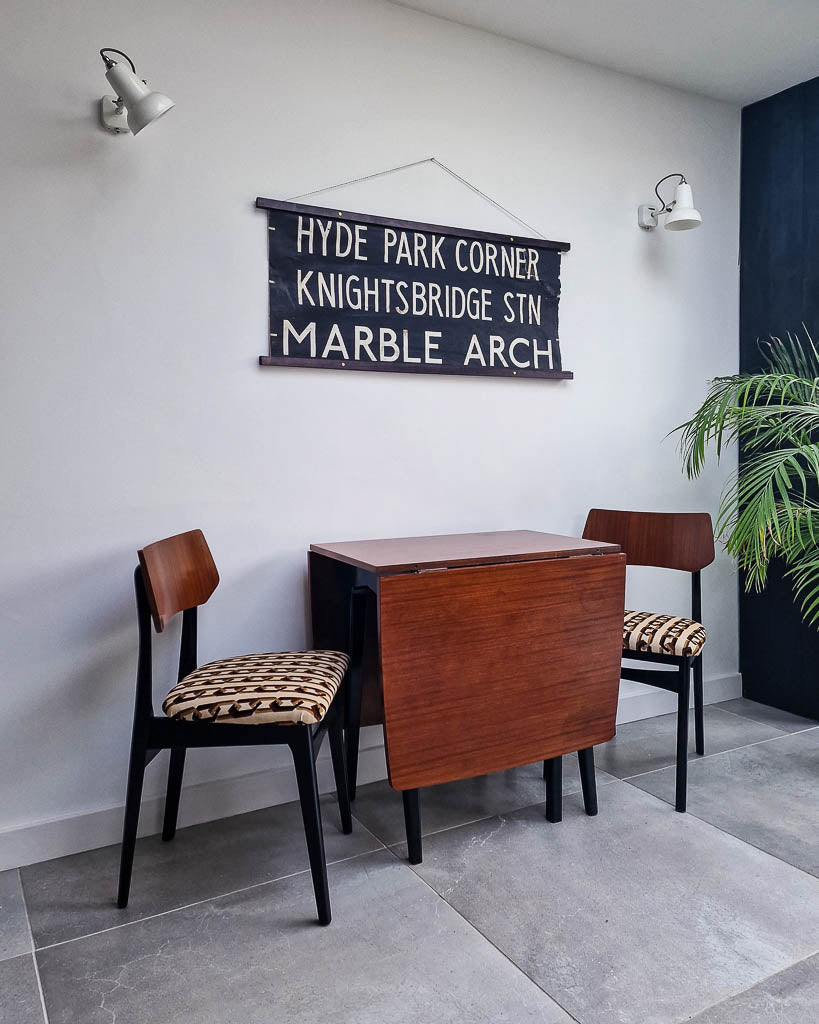 Mid Century Teak Dining Table & Chairs (x 4)