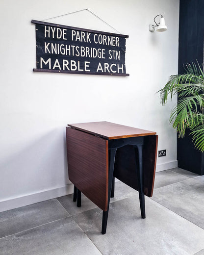 Mid Century Teak Dining Table & Chairs (x 4)