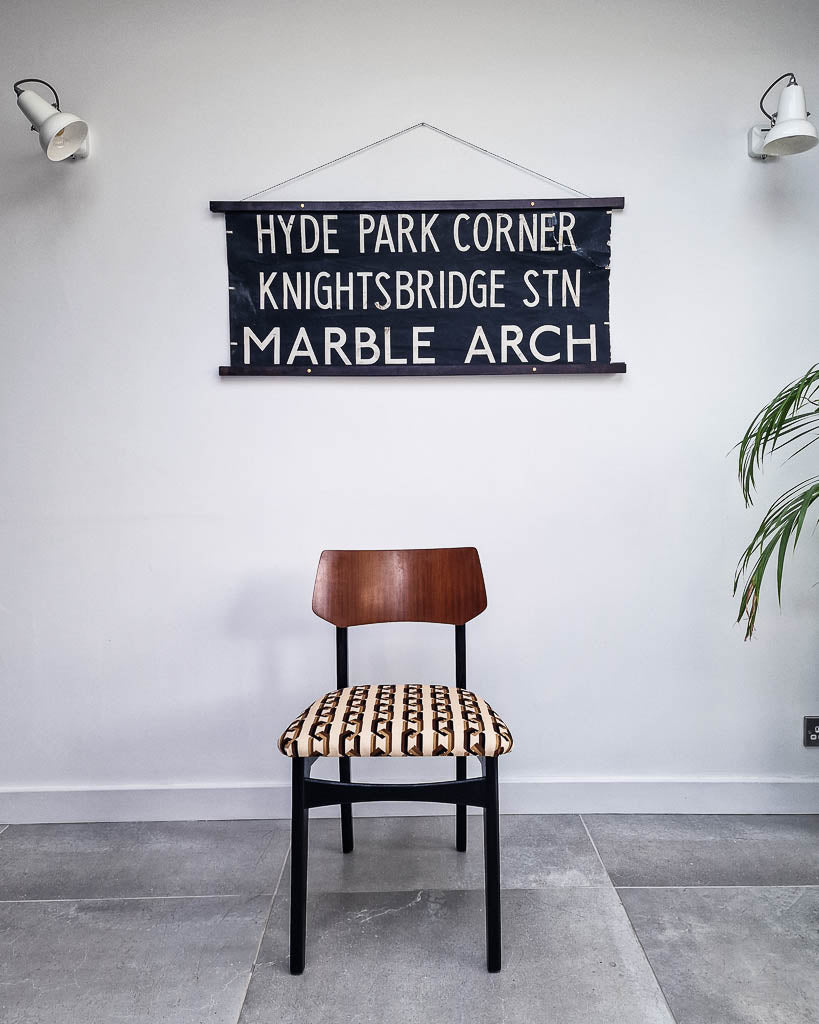 Mid Century Teak Dining Table & Chairs (x 4)