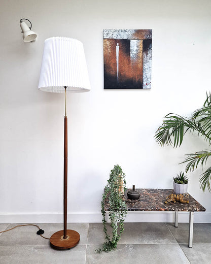 Mid Century Standard Floor Lamp inc. Shade