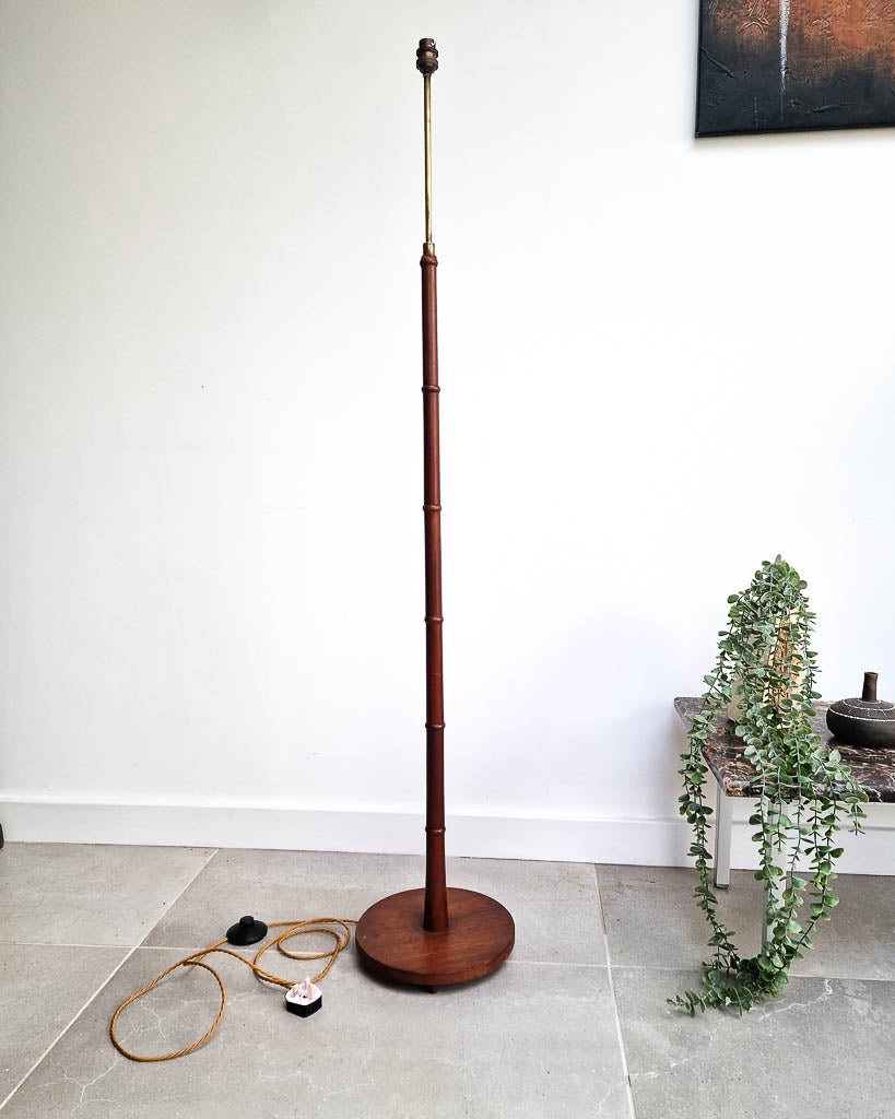 Mid Century Danish Standard Floor Lamp inc. Shade