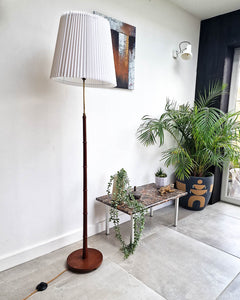 Mid Century Danish Standard Floor Lamp inc. Shade
