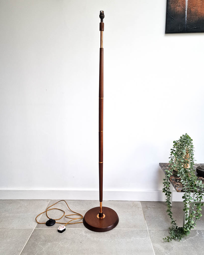 Mid Century Standard Lamp Floor inc. Shade
