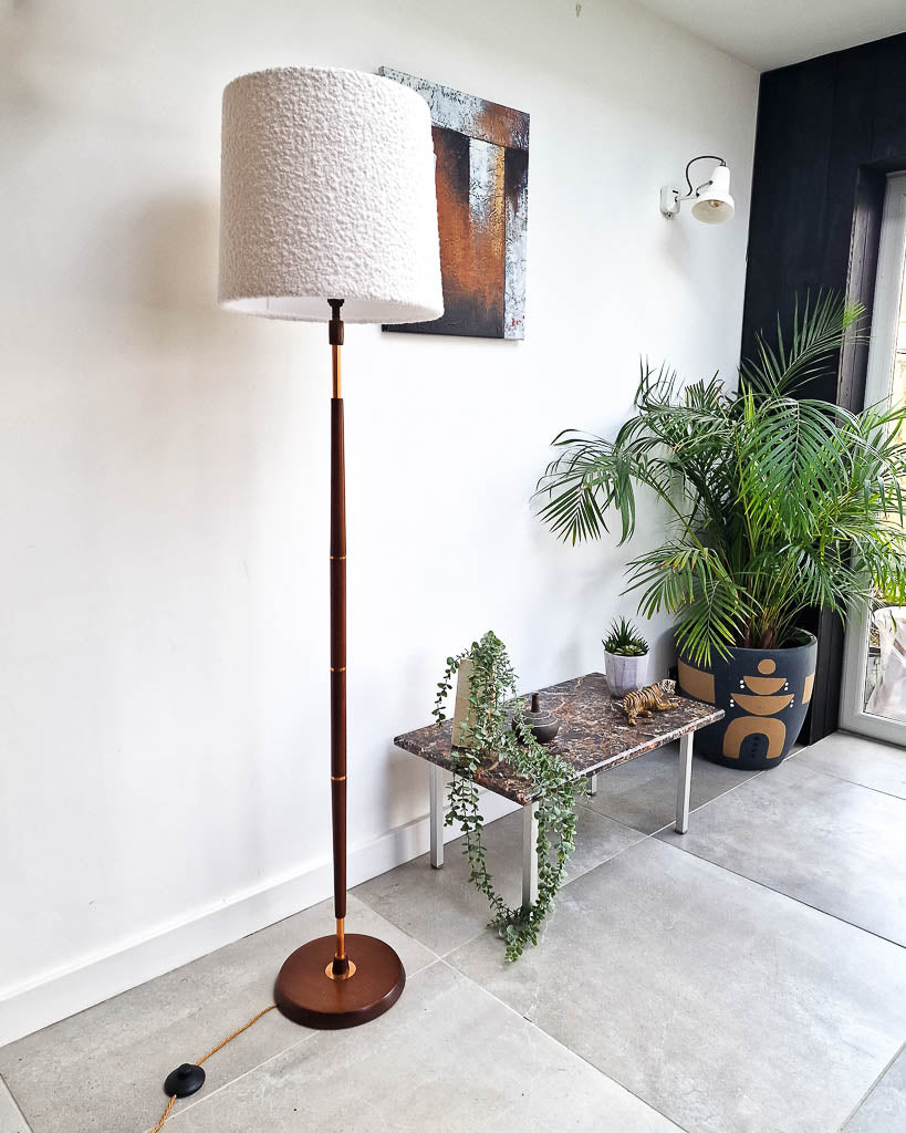 Mid Century Standard Lamp Floor inc. Shade