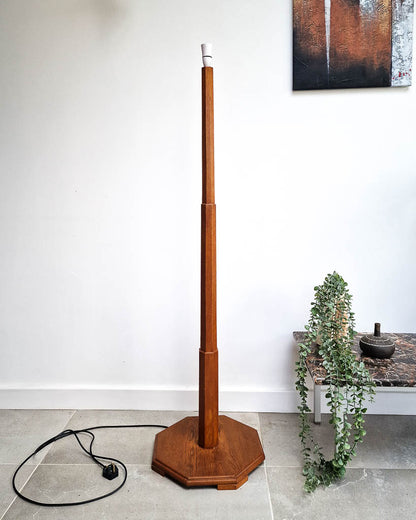 Art Deco Standard Floor Lamp inc. Shade