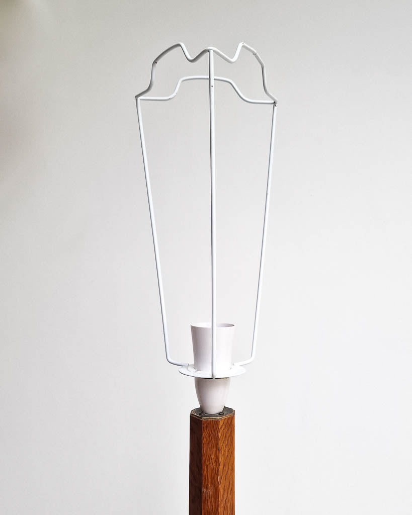 Art Deco Standard Floor Lamp inc. Shade