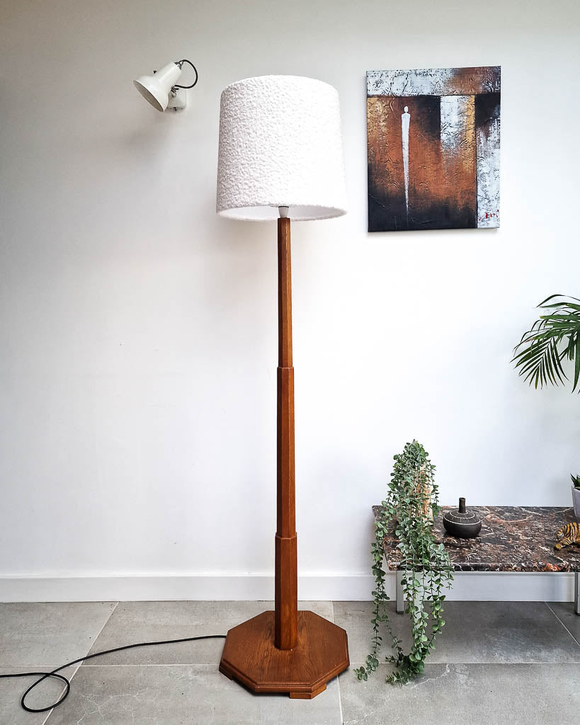 Art Deco Standard Floor Lamp inc. Shade