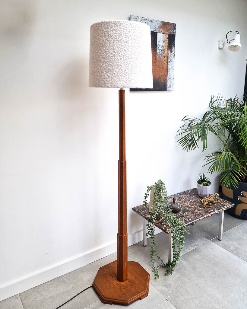 Art Deco Standard Floor Lamp inc. Shade
