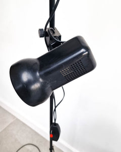 Vintage Black Metal Adjustable Floor Lamp