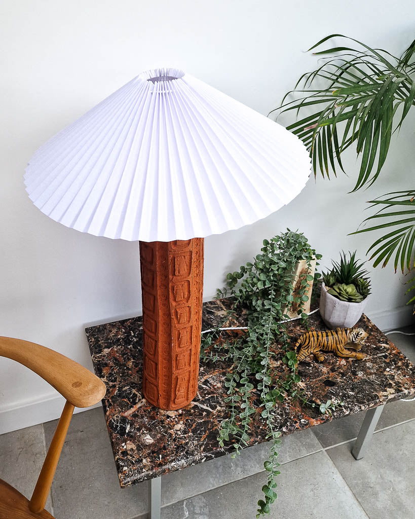 Vintage Studio Pottery Table Lamp inc. Shade