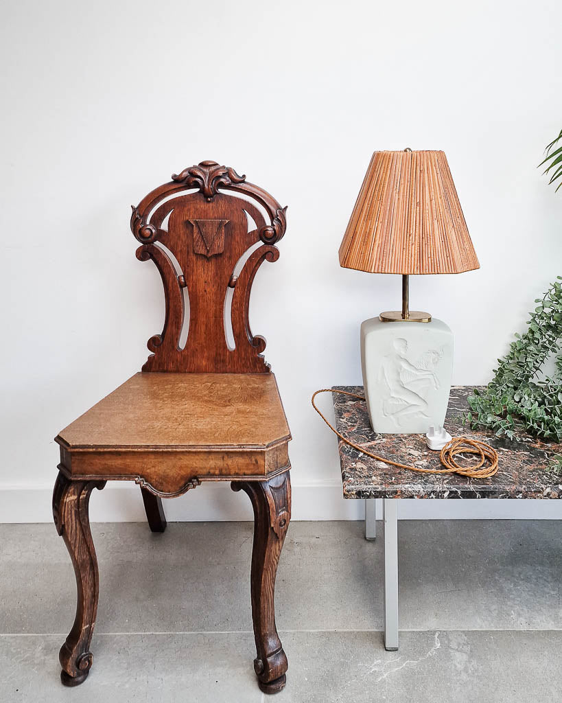 Danish Mid Century Lamp Base inc. Shade