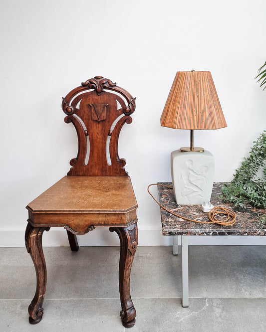 Danish Mid Century Lamp Base inc. Shade