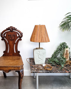 Danish Mid Century Lamp Base inc. Shade