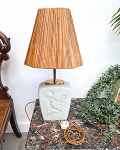 Danish Mid Century Lamp Base inc. Shade