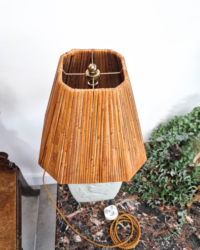 Danish Mid Century Lamp Base inc. Shade