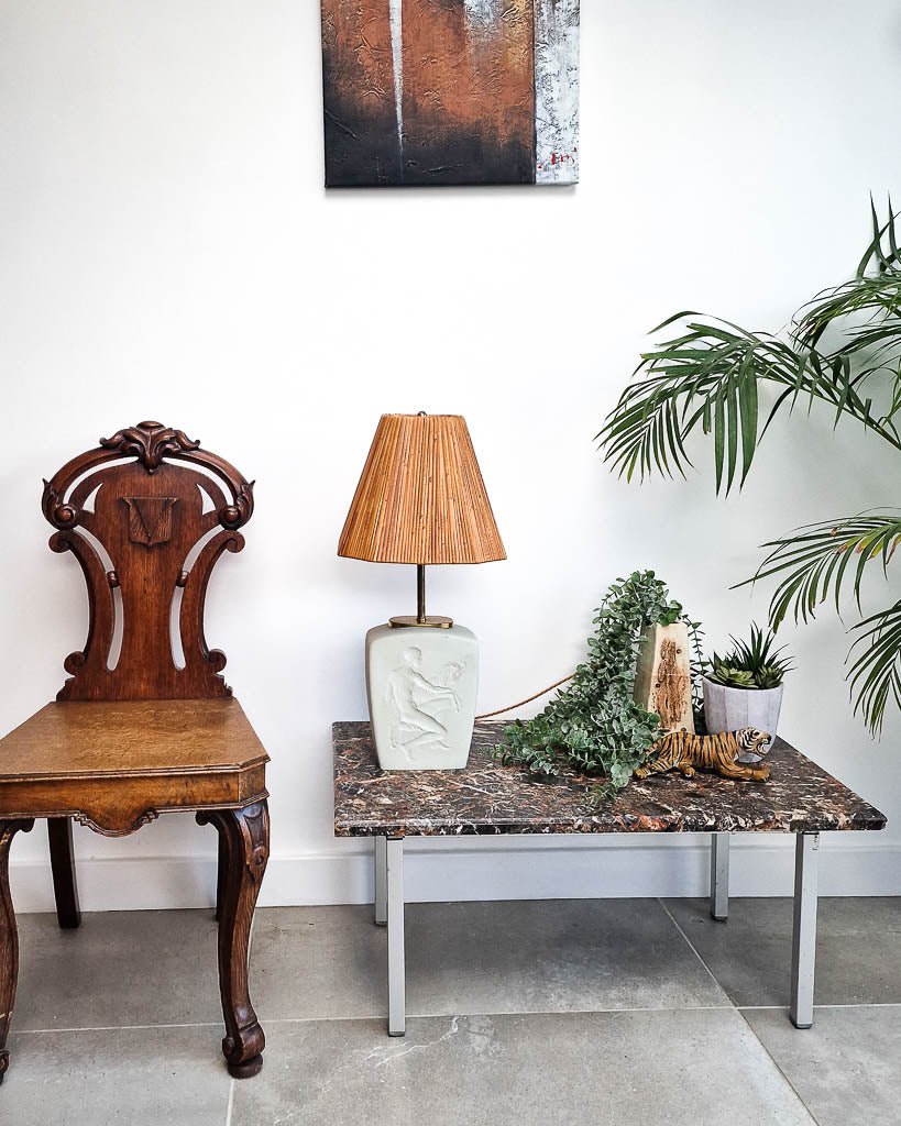 Danish Mid Century Lamp Base inc. Shade