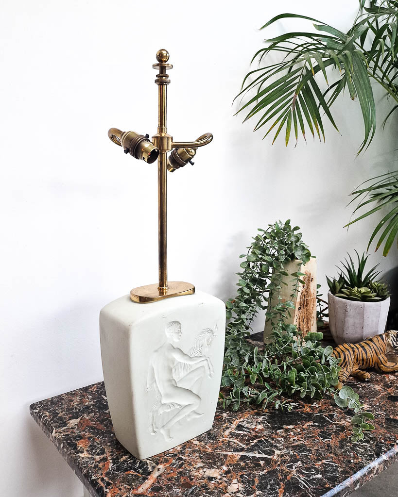 Danish Mid Century Lamp Base inc. Shade