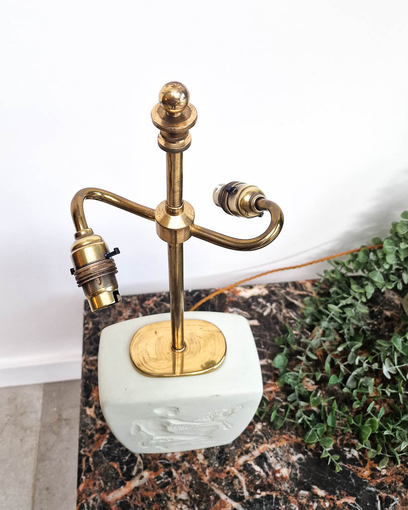 Danish Mid Century Lamp Base inc. Shade