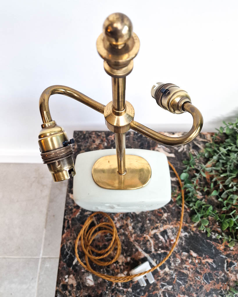 Danish Mid Century Lamp Base inc. Shade