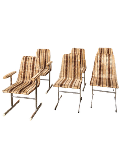 Mid Century Pieff Lisse Dining Chairs (Set of 6)