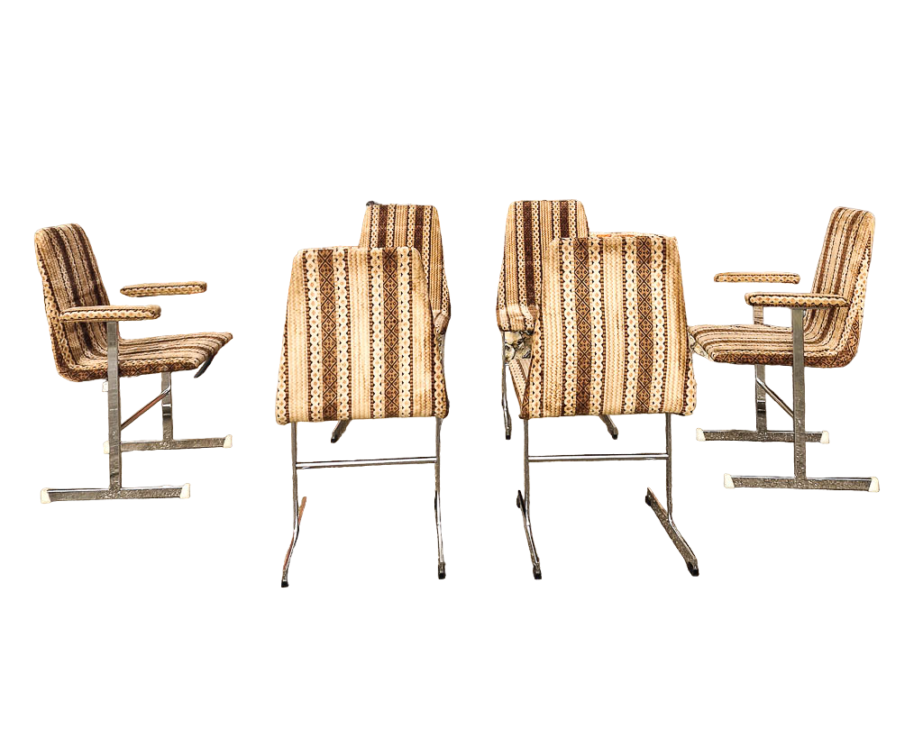 Mid Century Pieff Lisse Dining Chairs (Set of 6)
