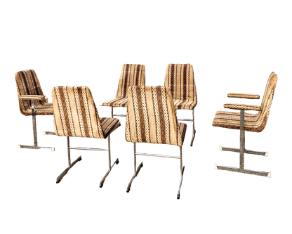 Mid Century Pieff Lisse Dining Chairs (Set of 6)