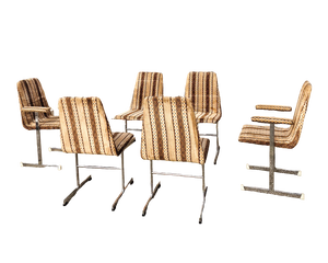 Mid Century Pieff Lisse Dining Chairs (Set of 6)