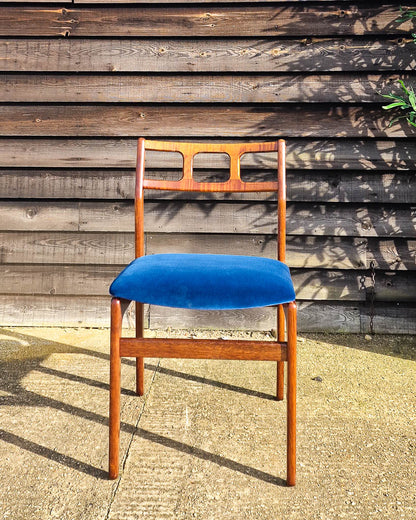 Mid Century Teak Dining Chairs (Set of 4)