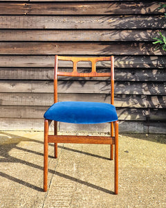 Mid Century Teak Dining Chairs (Set of 4)