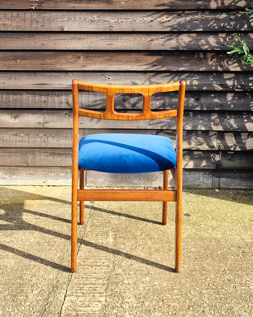 Mid Century Teak Dining Chairs (Set of 4)