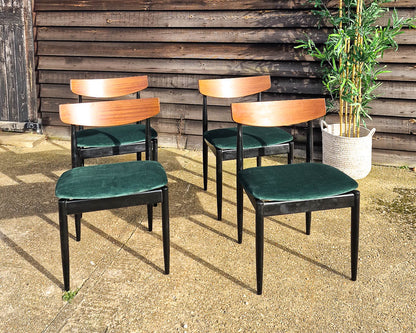 Mid Century G-Plan Kofod Larsen Dining Chairs (Set of 4)