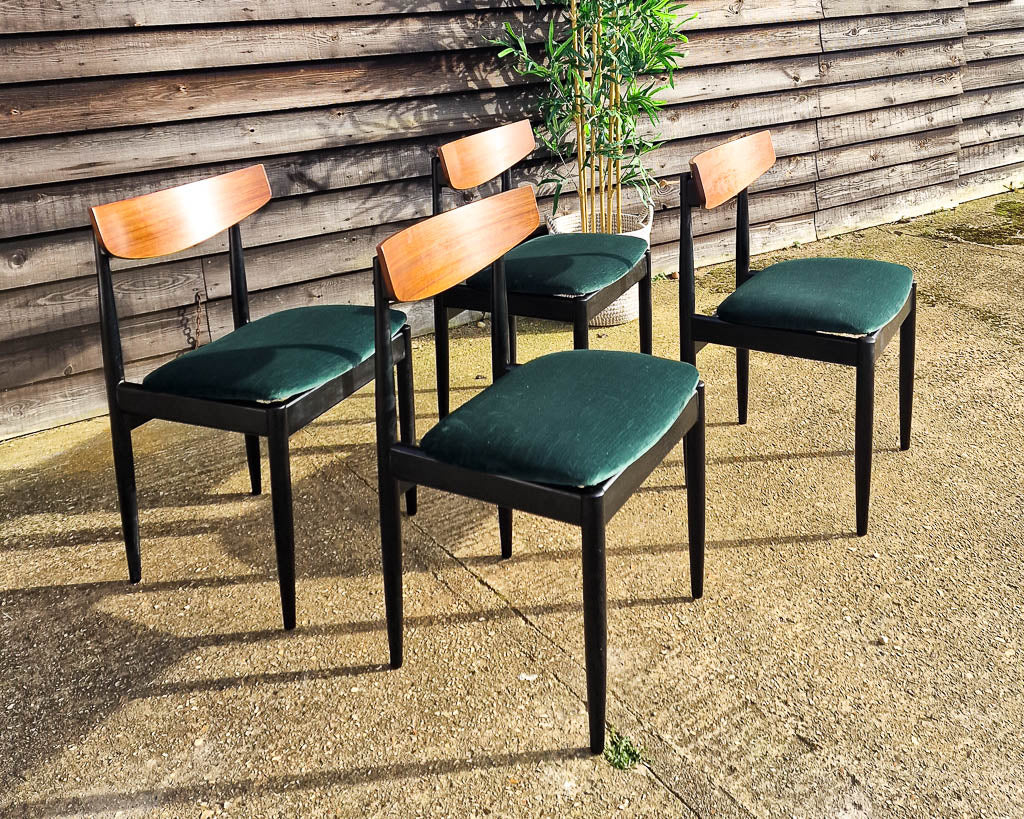 Mid Century G-Plan Kofod Larsen Dining Chairs (Set of 4)